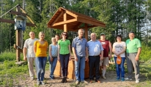 ОБУСТРОЙСТВО РОДНИКА В БЫХОВСКОМ РАЙОНЕ