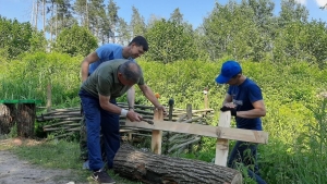 ОБУСТРОЙСТВО РОДНИКА ВБЛИЗИ Д.БОВШЕВО МОГИЛЕВСКОГО РАЙОНА